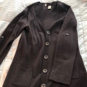 Brown cashmere sweater